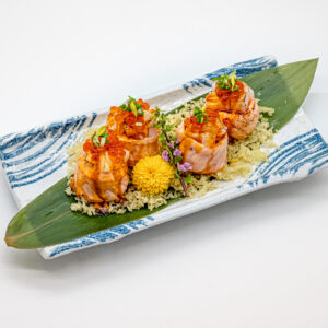 Salmon-Hotate-Aburi
