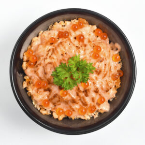 Salmon-Mentai-Yaki-Don